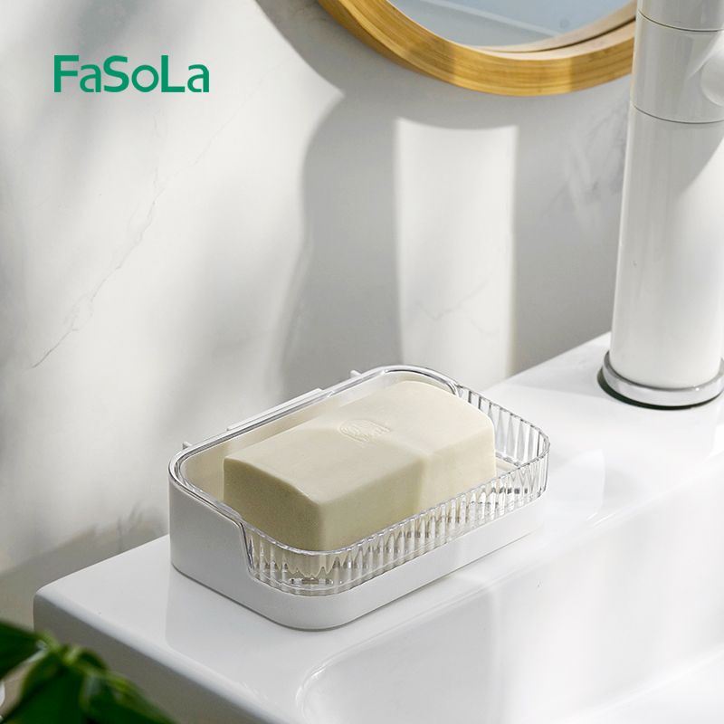 Giá đựng xà phòng trong suốt FSLDZ-725