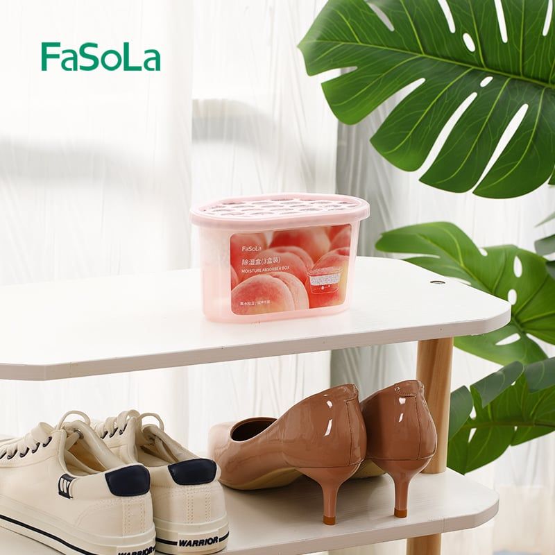 Hộp hút ẩm hương hoa (lốc 3 hộp 500ml) FSLZS-005