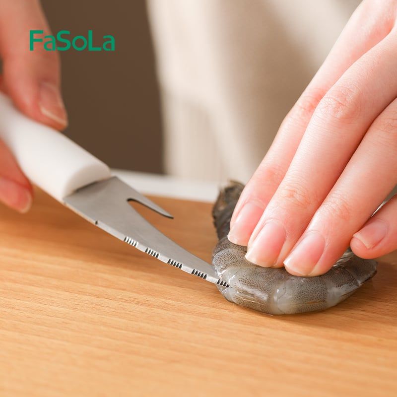 Dao lột vỏ lấy chỉ tôm FSLSH-357