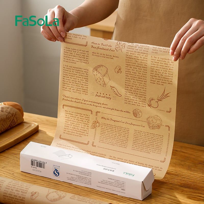 Giấy nướng bánh hoạ tiết retro FSLDZ-571