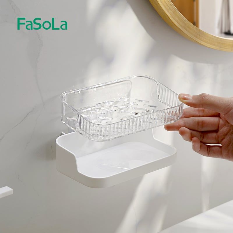 Giá đựng xà phòng trong suốt FSLDZ-725