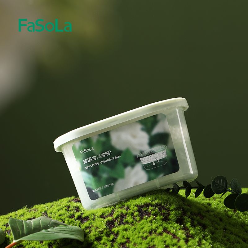 Hộp hút ẩm hương hoa (lốc 3 hộp 500ml) FSLZS-005