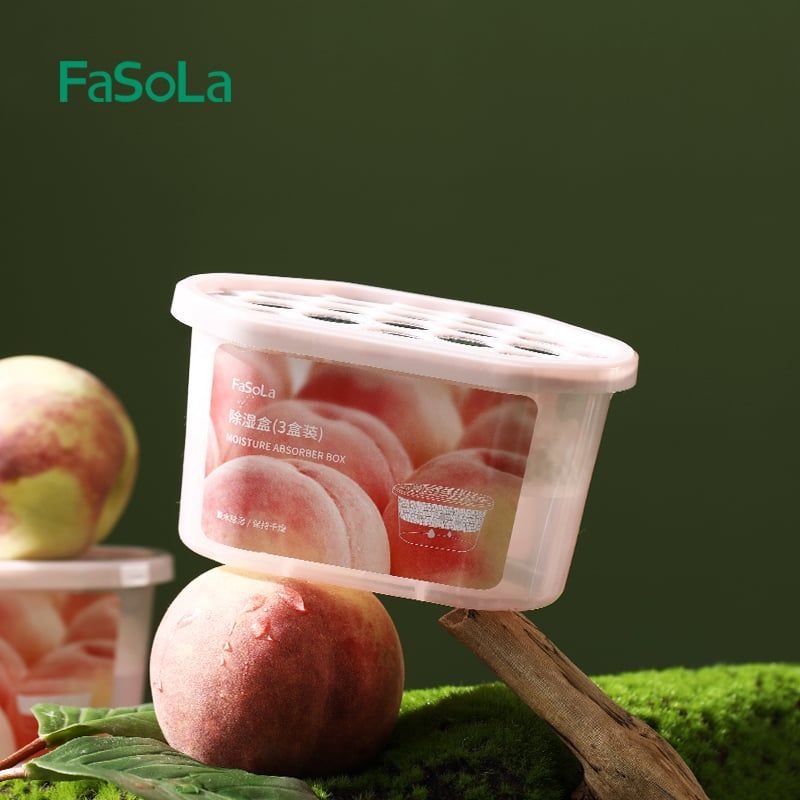 Hộp hút ẩm hương hoa (lốc 3 hộp 500ml) FSLZS-005