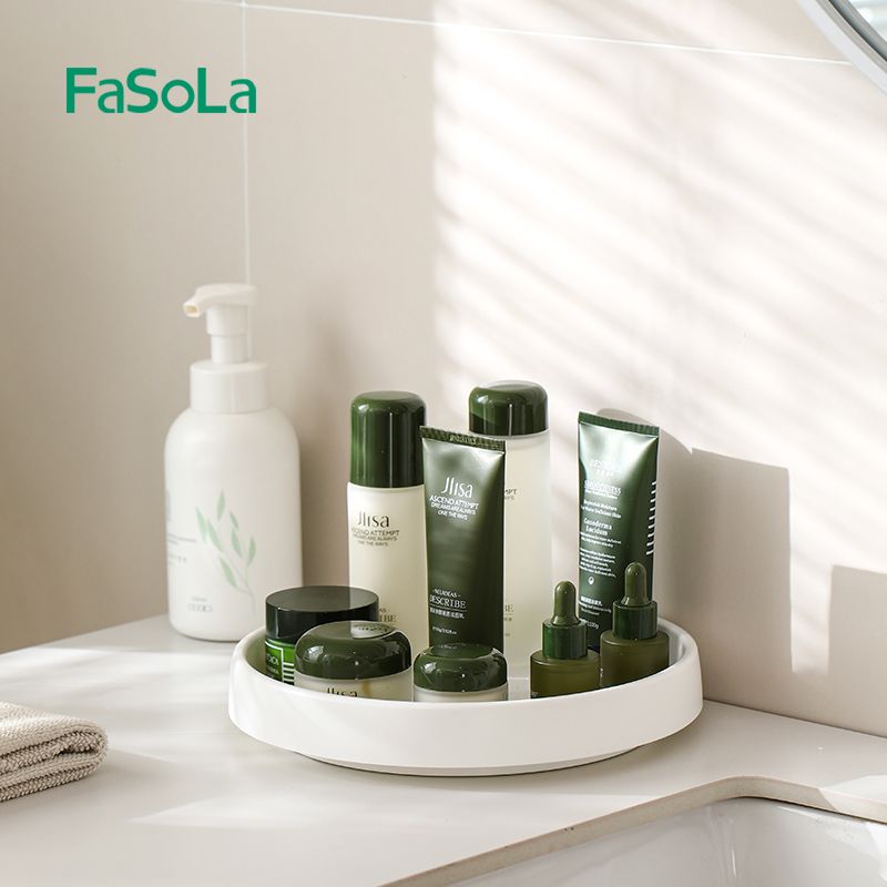 Đĩa đựng chai lọ hũ gia vị xoay 360 độ FSLPS-613