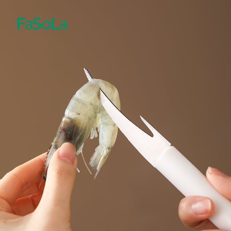 Dao lột vỏ lấy chỉ tôm FSLSH-357