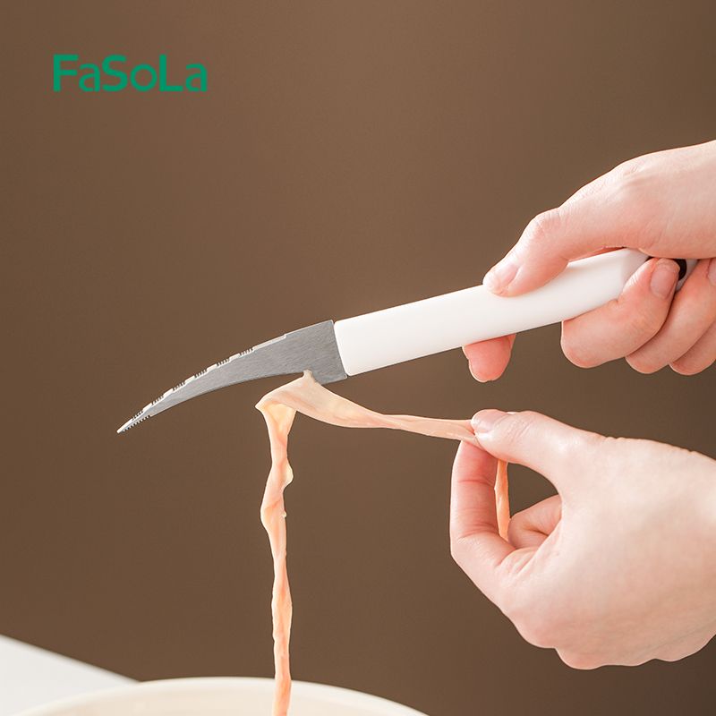 Dao lột vỏ lấy chỉ tôm FSLSH-357