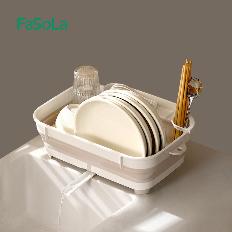 Rổ úp chén đĩa ly gấp gọn FSLPS-614