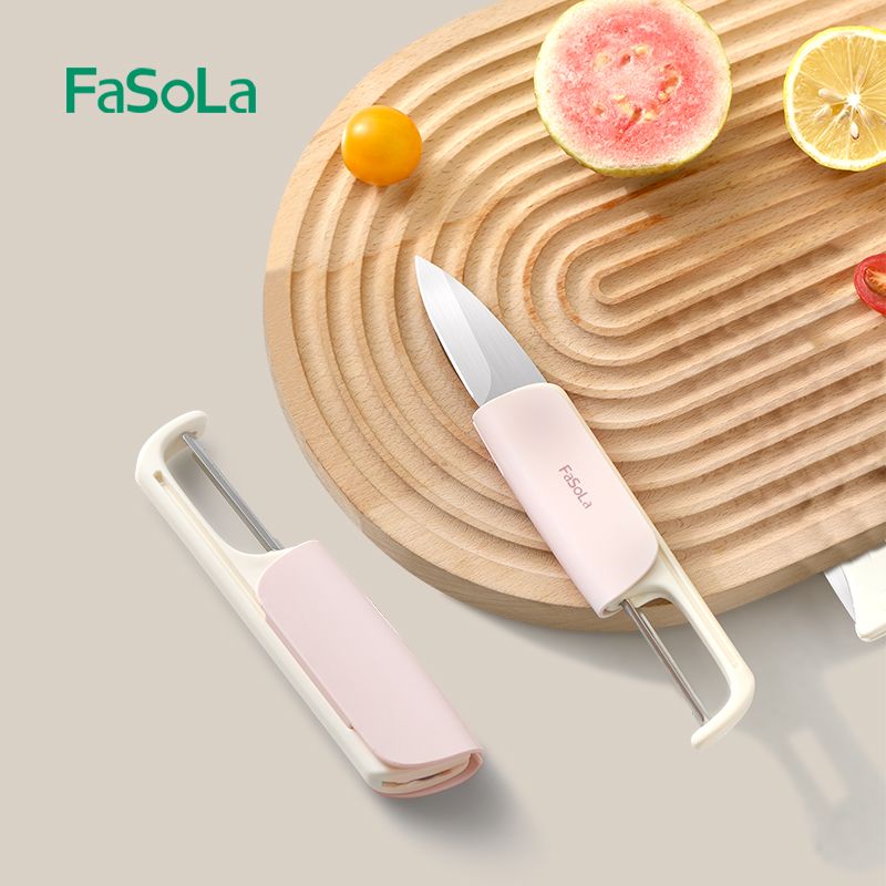 Dao gốm gọt trái cây gấp gọn FSLPS-547