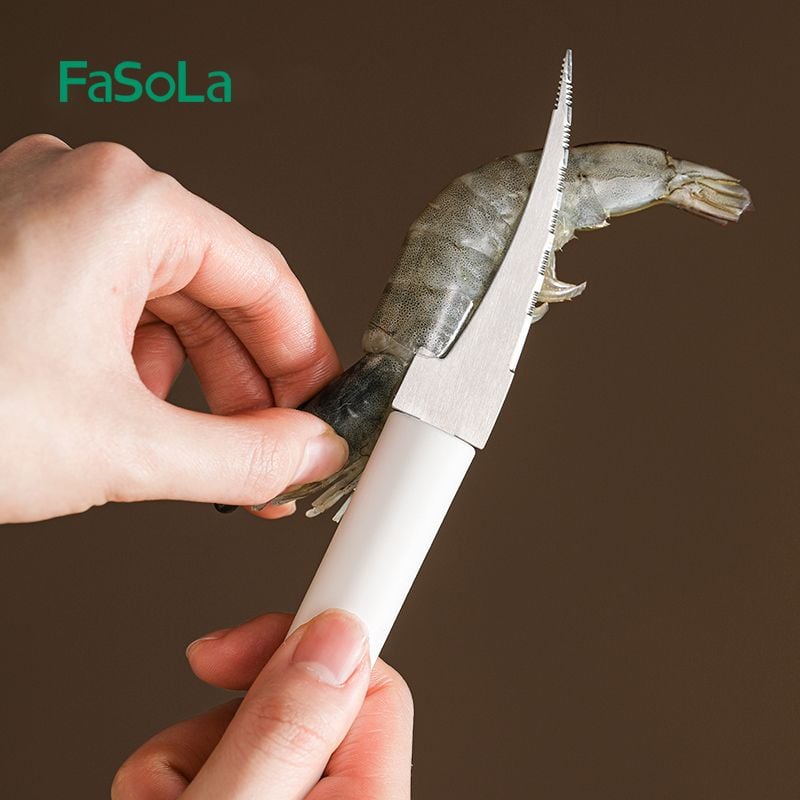 Dao lột vỏ lấy chỉ tôm FSLSH-357