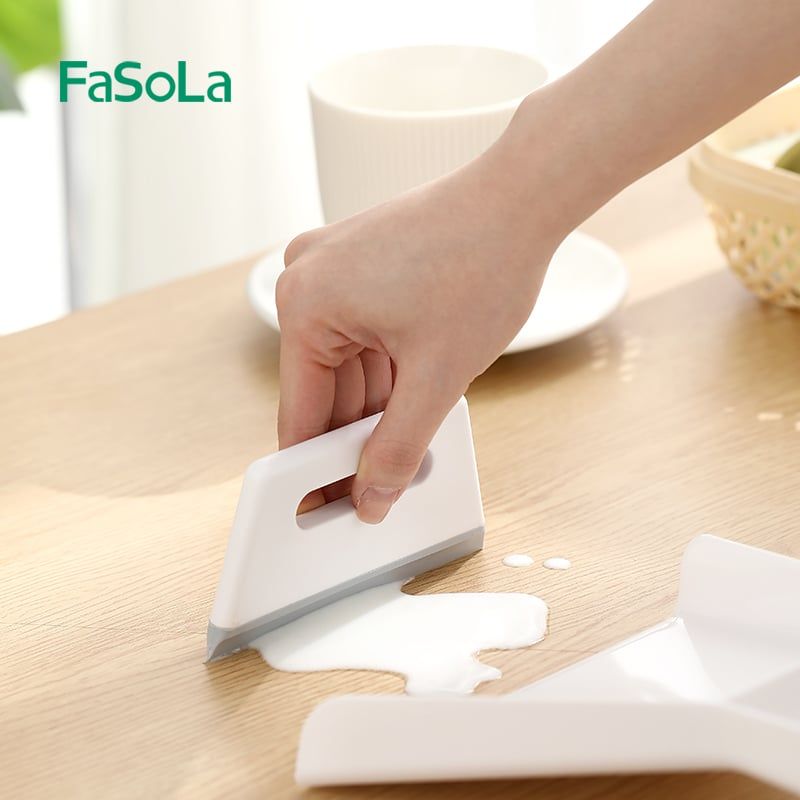 Bộ chổi mini vệ sinh bàn học, bàn làm việc FSLDZ-654