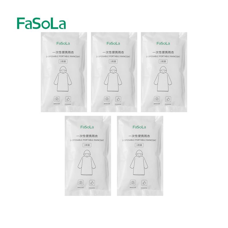 Áo mưa dùng một lần (gói 5 cái) FSLDZ-718