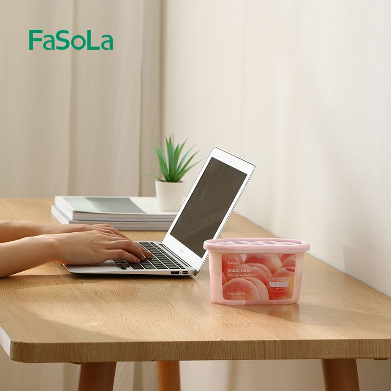 Hộp hút ẩm hương hoa (lốc 3 hộp 500ml) FSLZS-005