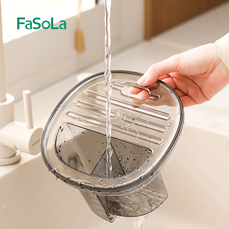 Ống đựng đũa dao kéo đồ làm bếp xoay 360 độ FSLPS-623