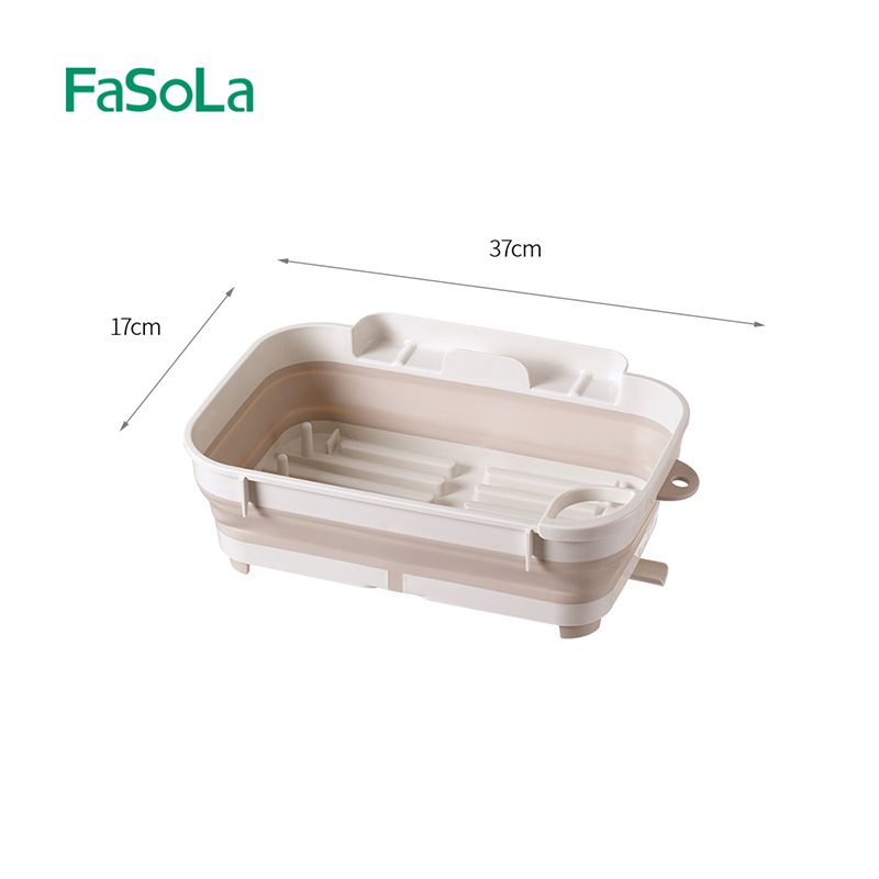 Rổ úp chén đĩa ly gấp gọn FSLPS-614