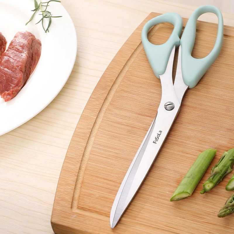 Kéo cán dài, kéo cắt thực phẩm, kéo gia đình FSLPS-281