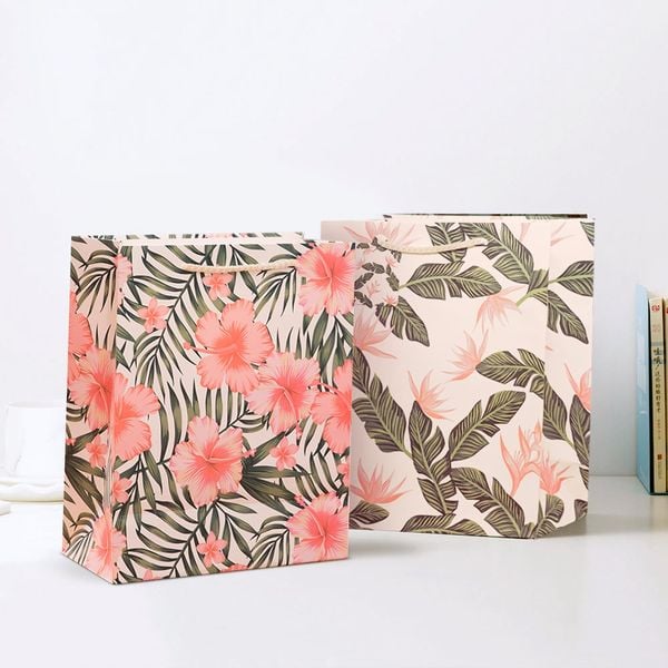 Túi quà tặng hoa văn nhiệt đới FSLDZ-142