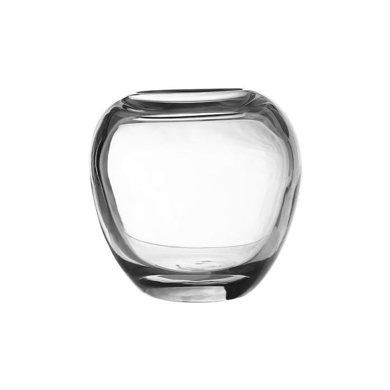 [FaSoLa] Bình thủy tinh thủ công Yên Vũ Sa Châu màu xám khói FSLFL-159