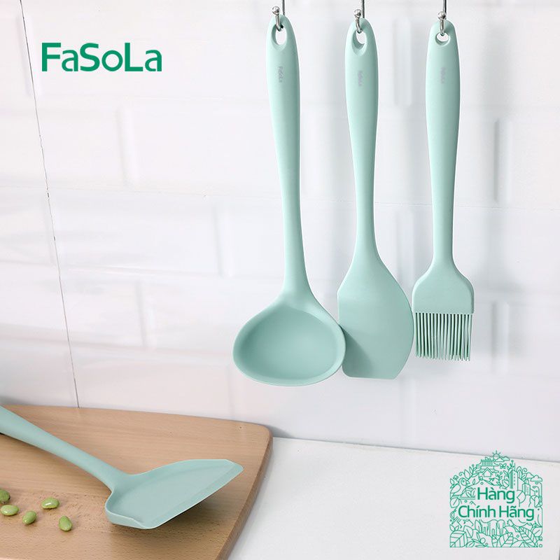 Bộ dụng cụ nấu ăn silicon cao cấp FSLSH-158