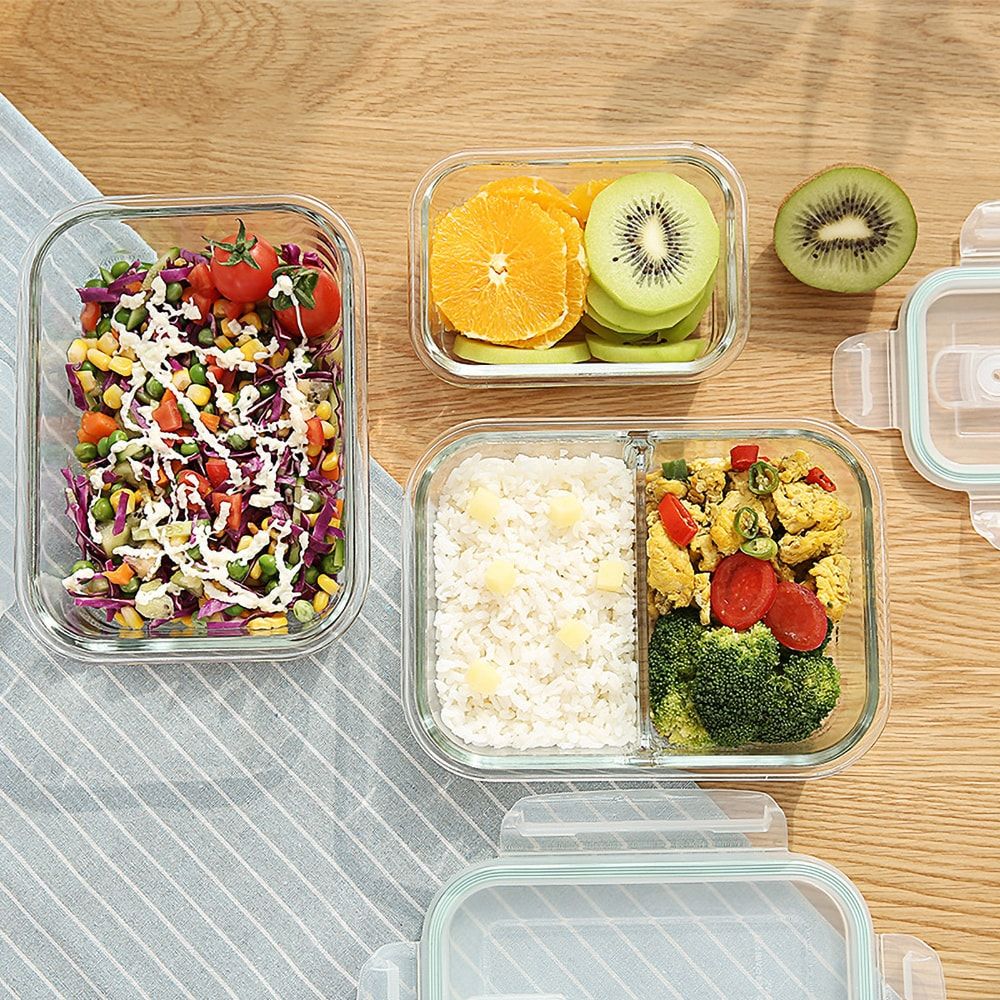 Hộp bảo quản thức ăn, chịu nhiệt có khóa FSLSH-040