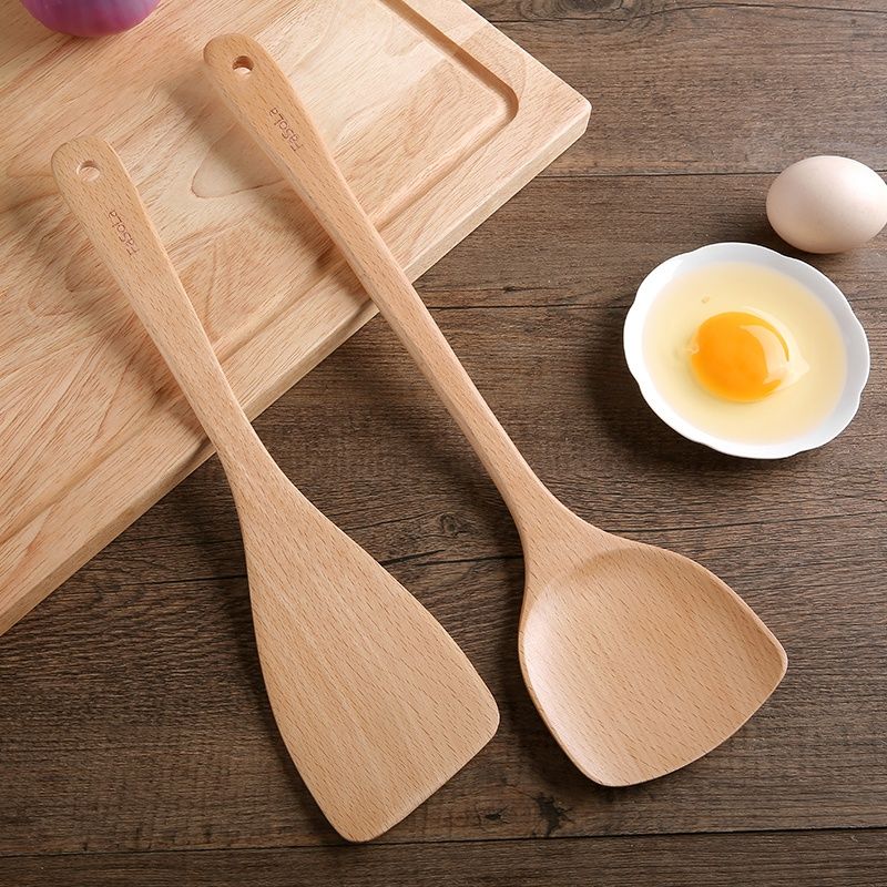 Bộ dụng cụ nấu ăn bằng gỗ sồi FSLSH-023