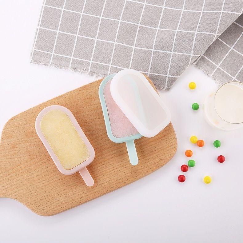 Khuôn làm kem silicon hình dâu tây FSLRY-256C