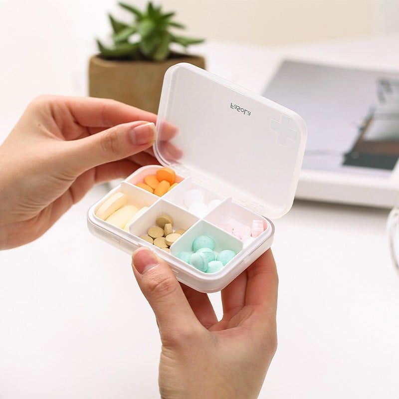 Hộp chia thuốc bỏ túi (6 ngăn) FSLYF-033
