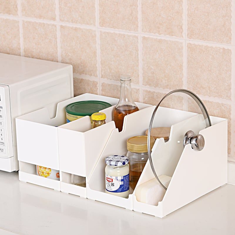 Khay tam giác chia ngăn tủ, phân loại đồ bếp, sắp xếp chai lọ FSLYF-071