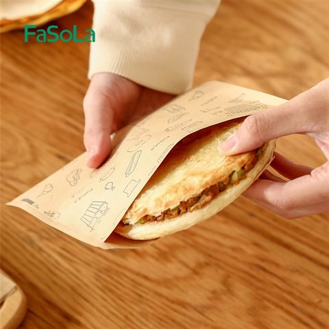 Túi giấy đựng thực phẩm chiên rán (50 túi) FSLDZ-550