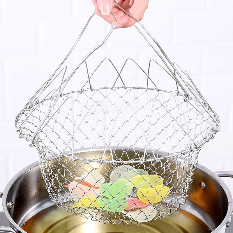 Lưới chiên thực phẩm, luộc rau bằng thép không gỉ FSLSH-152