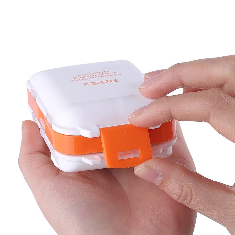 Hộp chia thuốc 3 tầng bỏ túi FSLJJ-010