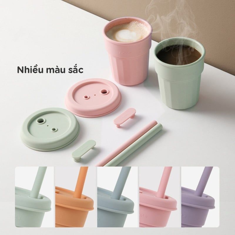 Ly cà phê silicon FSLSH-201