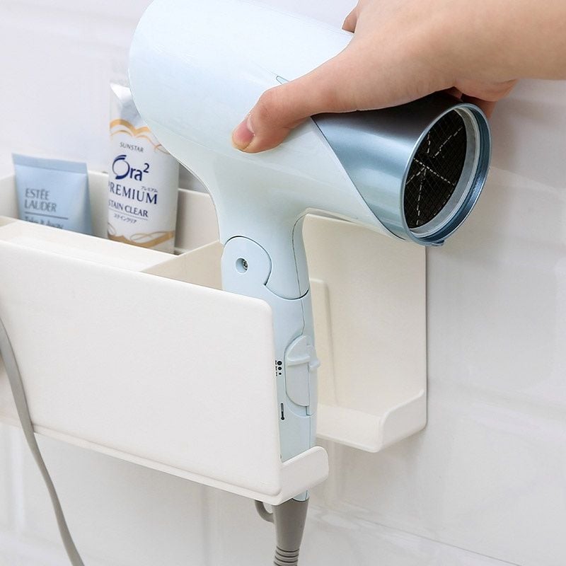 Giá kệ phòng tắm - mẫu giá treo máy sấy tóc FSLQJ-0174