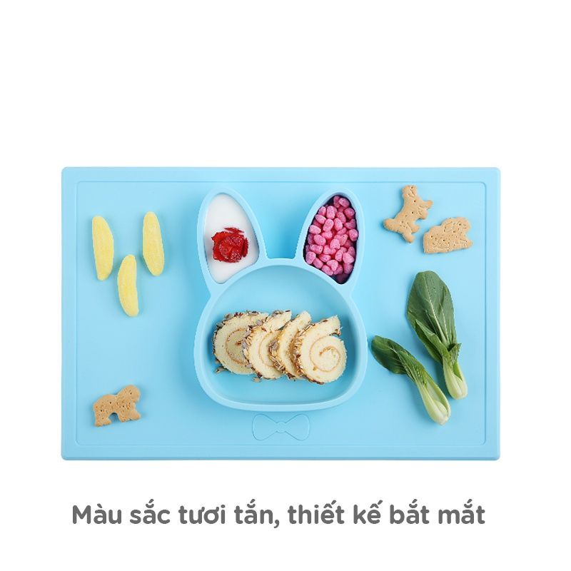 Khay ăn dặm BLW silicone FSLSH-017C