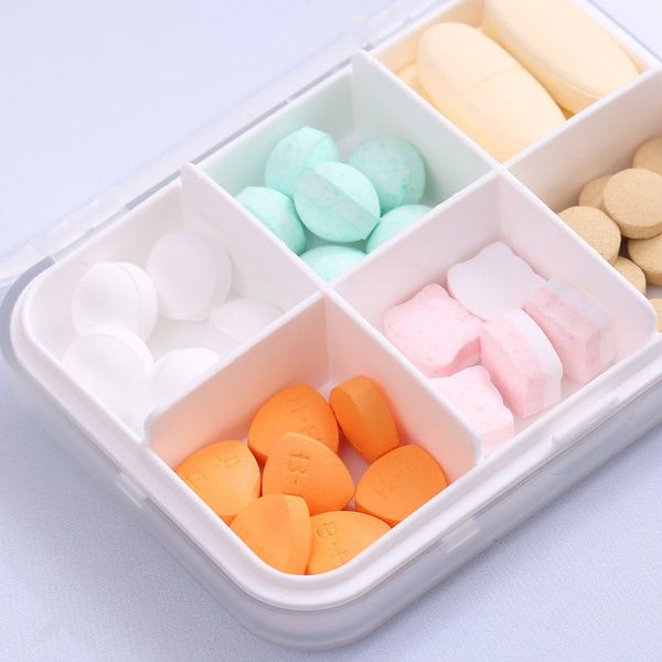 Hộp chia thuốc bỏ túi (6 ngăn) FSLYF-033