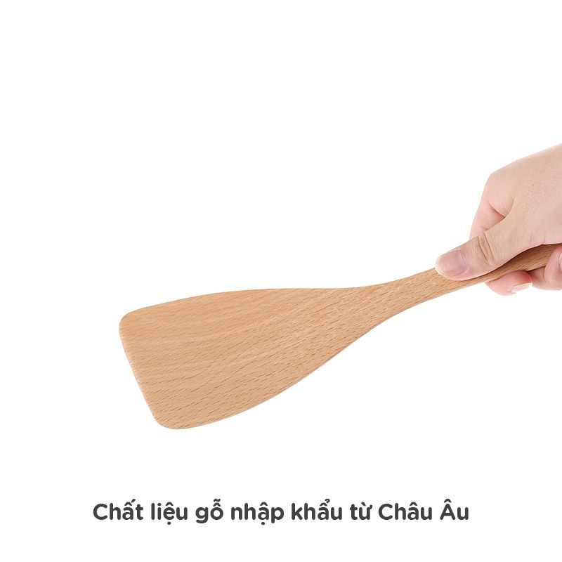 Bộ dụng cụ nấu ăn bằng gỗ sồi FSLSH-023