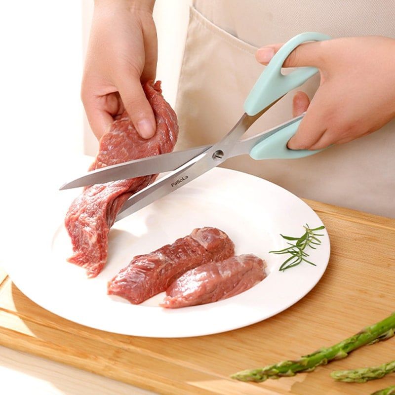 Kéo cán dài, kéo cắt thực phẩm, kéo gia đình FSLPS-281