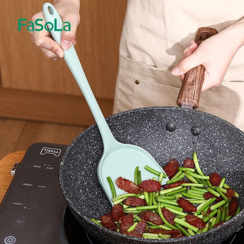 Bộ dụng cụ nấu ăn silicon cao cấp FSLSH-158