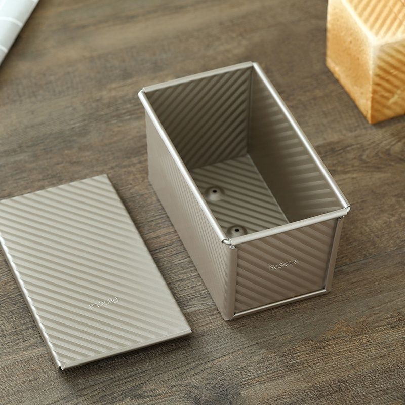 Khuôn nướng bánh mì chống dính 450g có nắp FSLDZ-225