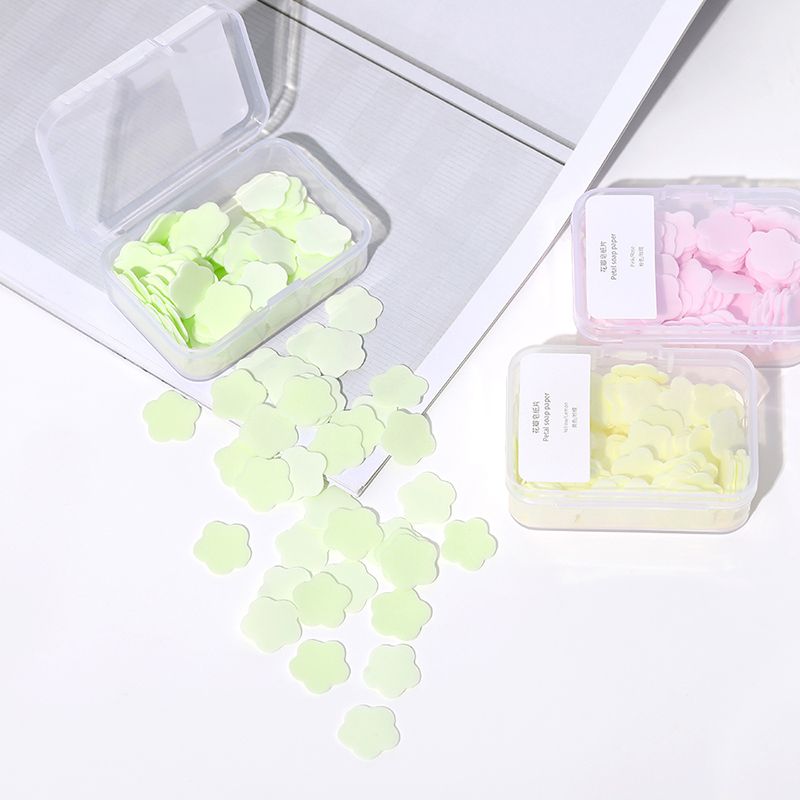 Xà phòng rửa tay dạng cánh hoa (3 hộp) FSLJY-393