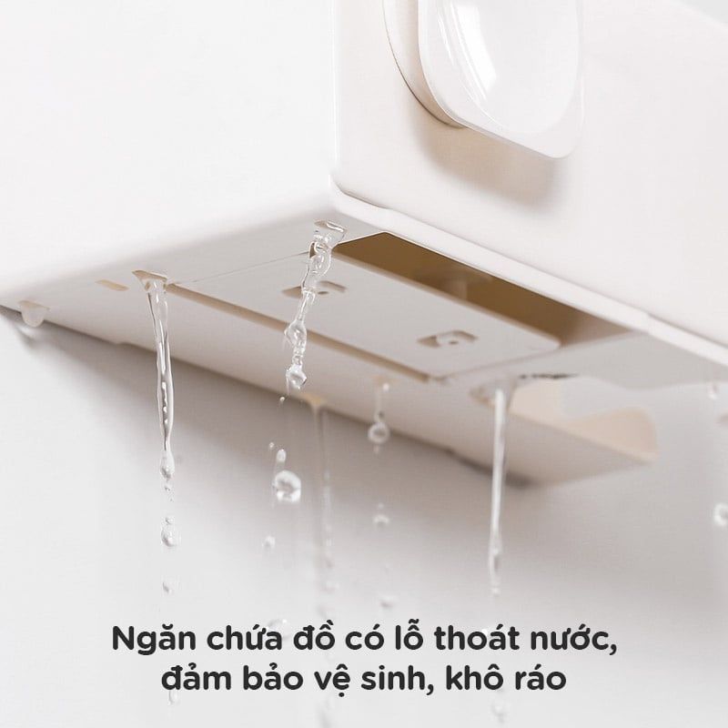 Giá kệ phòng tắm - mẫu giá treo máy sấy tóc FSLQJ-0174