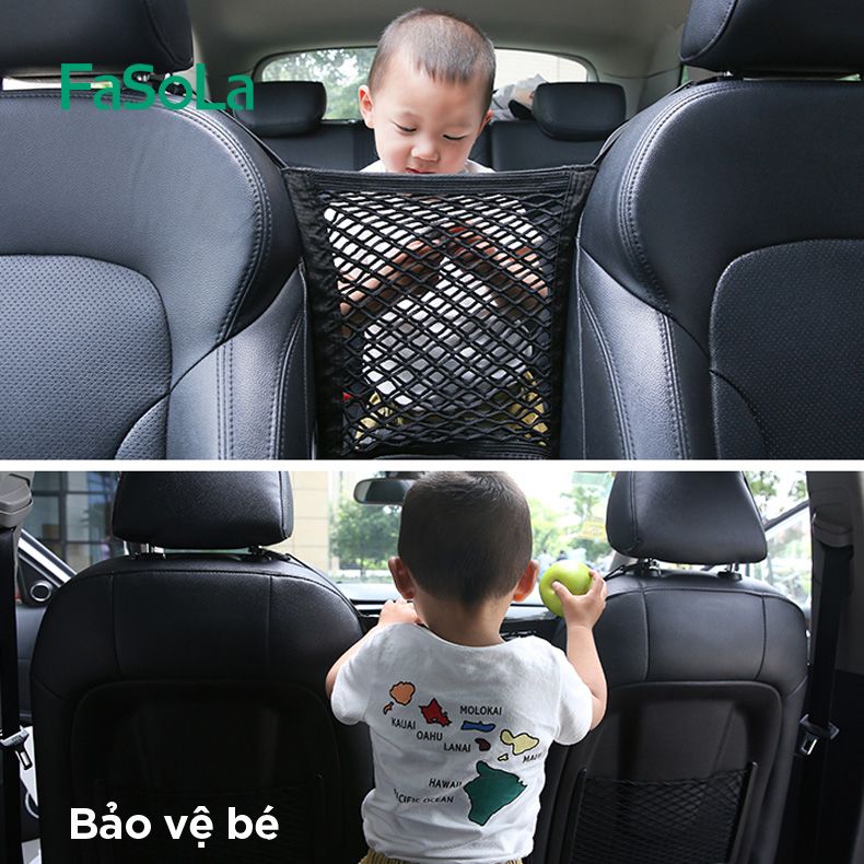 Túi lưới bảo vệ trẻ an toàn trên ô tô FSLDZ-049