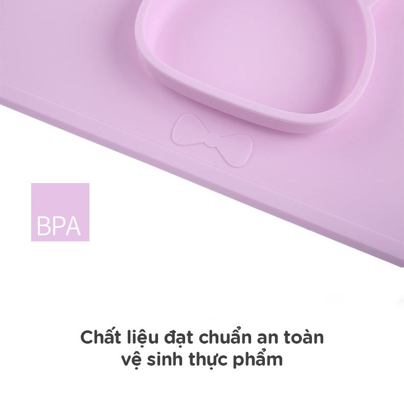 Khay ăn dặm BLW silicone FSLSH-017C