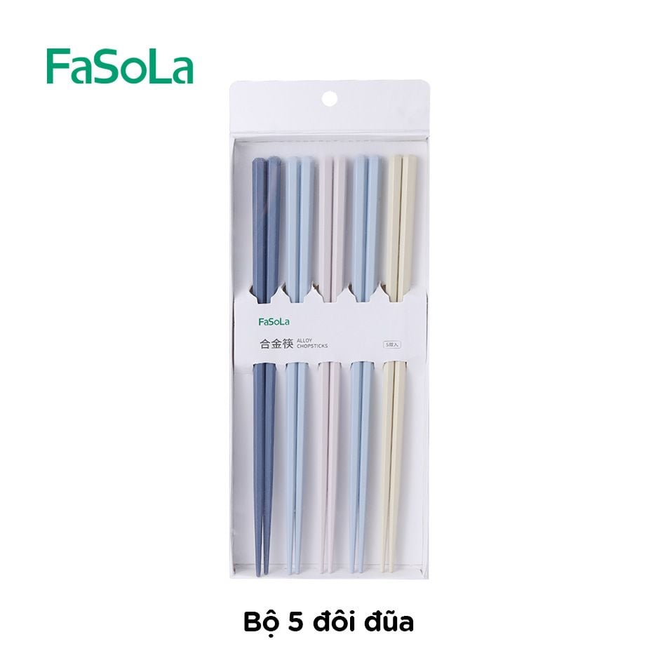 Đũa hợp kim (bộ 5 đôi) FSLSH-229