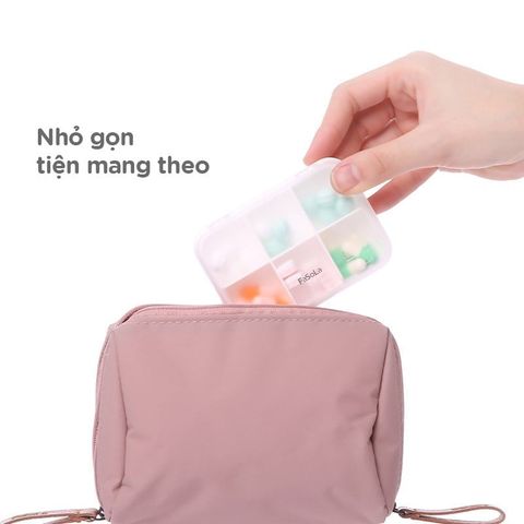 Hộp chia thuốc bỏ túi (6 ngăn) FSLYF-033