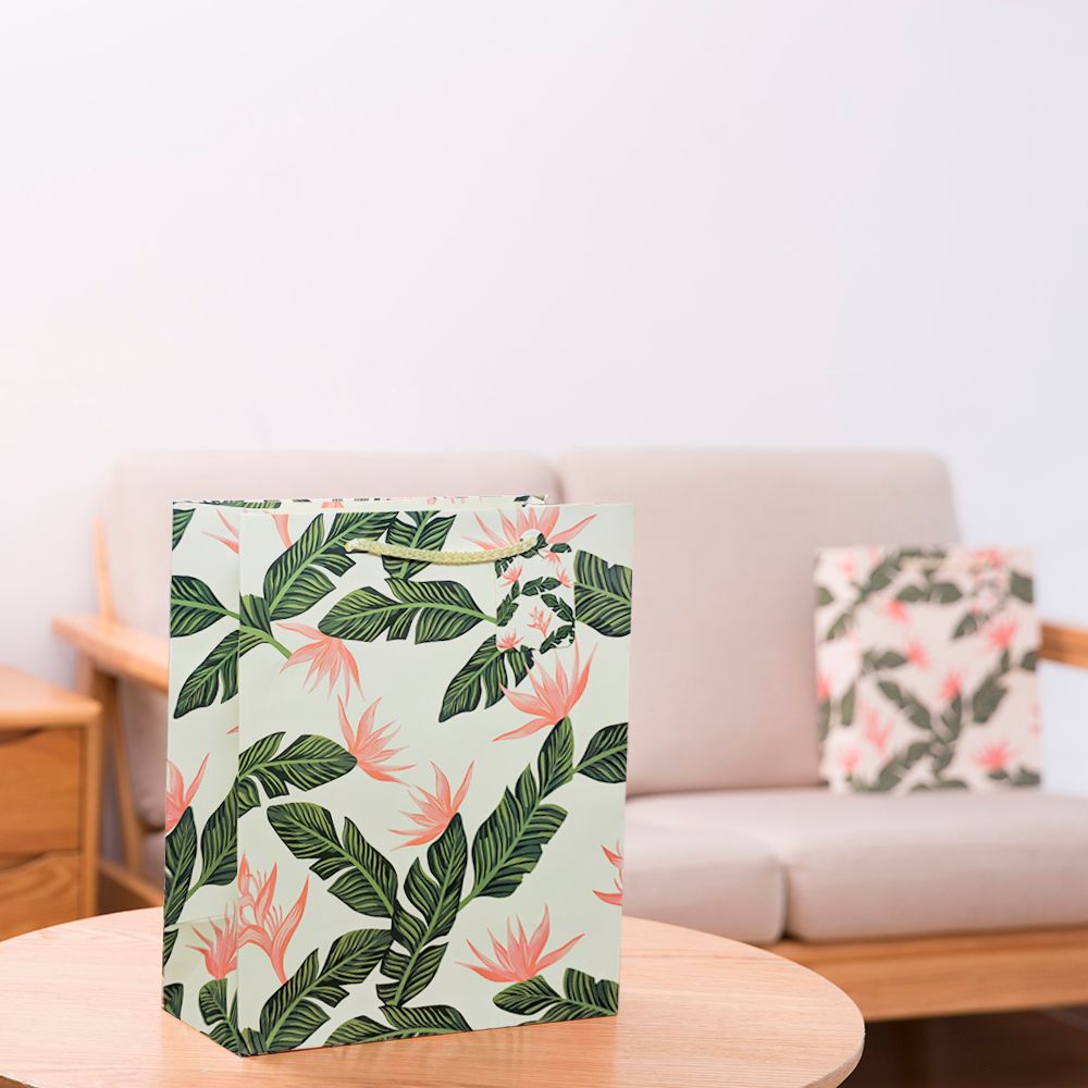 Túi quà tặng hoa văn nhiệt đới FSLDZ-142