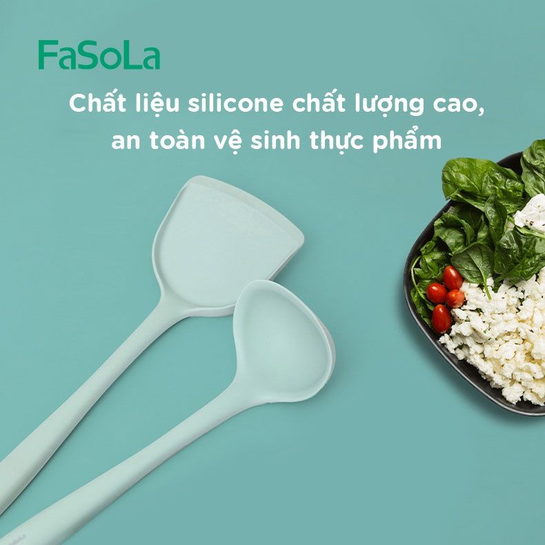 Bộ dụng cụ nấu ăn silicon cao cấp FSLSH-158