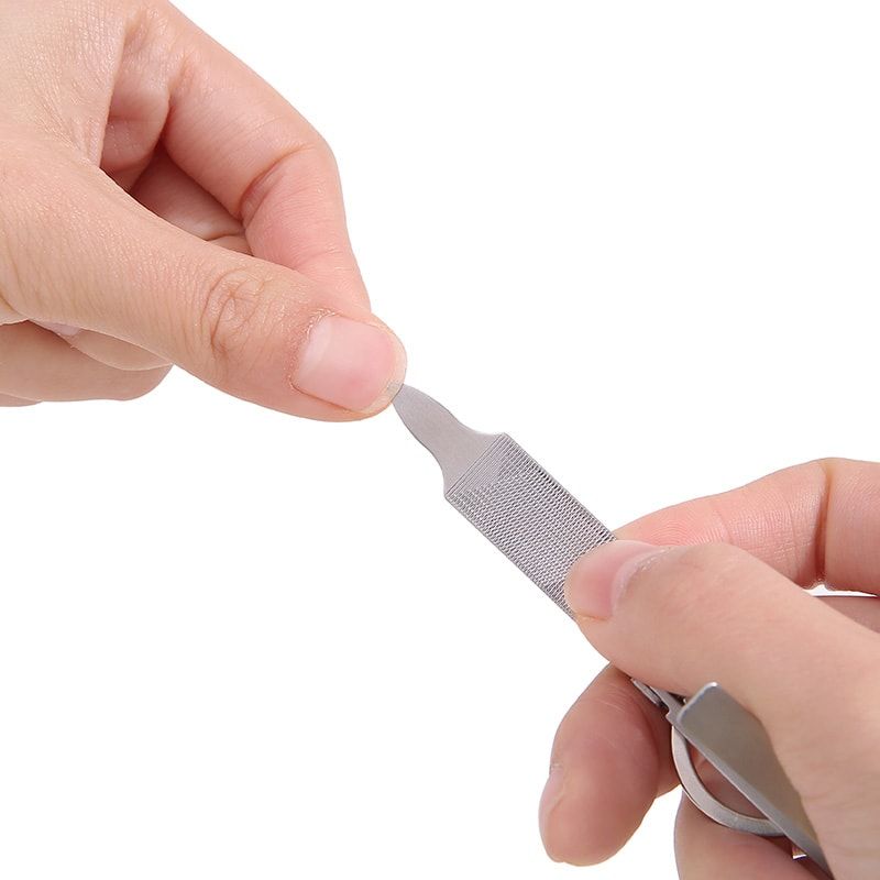 Đồ bấm móng tay dạng móc khóa bằng thép không gỉ FSLJY-013