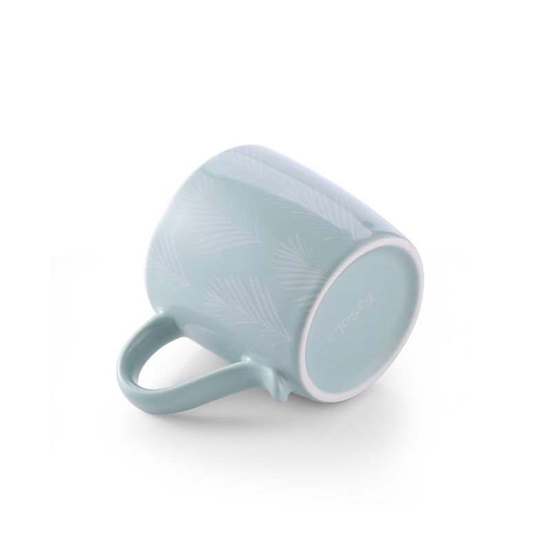 Ly sứ thủ công vân hoa lá FSLSH-057