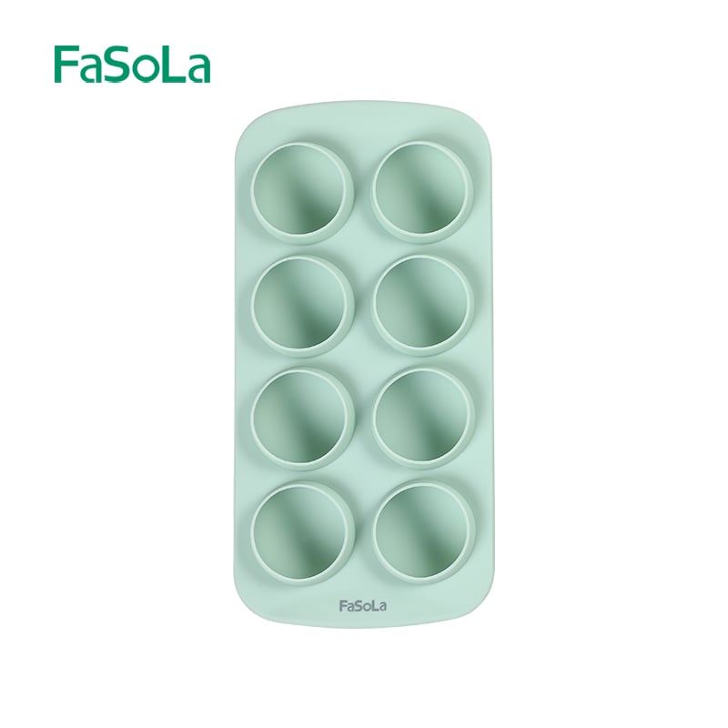 Khay làm đá, chocolate hình kim cương ngôi sao silicone 8 viên Fasola FSLJY-305