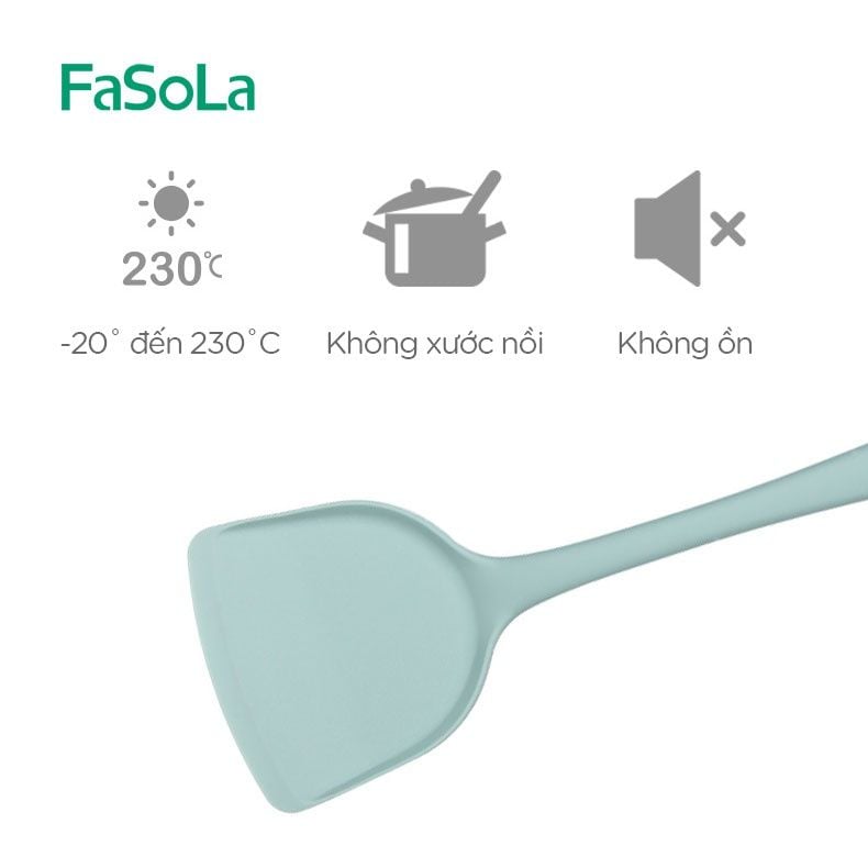 Bộ dụng cụ nấu ăn silicon cao cấp FSLSH-158